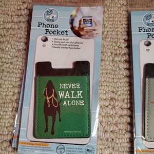 Dog Is Good Phone Pocket Holder NEW.